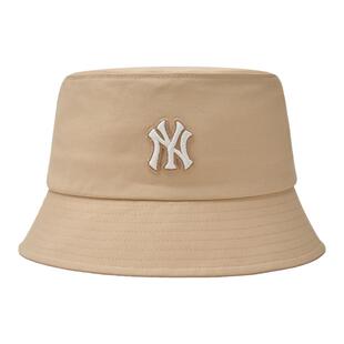 MLB官方 男女情侣时尚渔夫帽百搭显脸小平顶遮阳帽休闲HT780