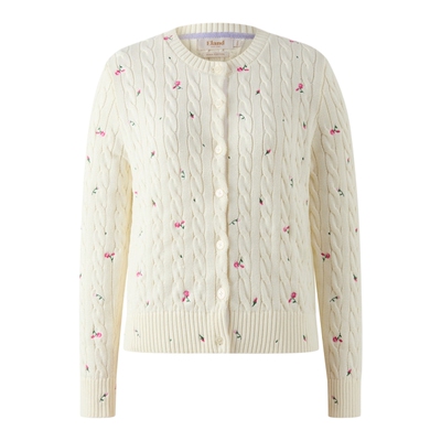 ELAND针织开衫圆领毛衣