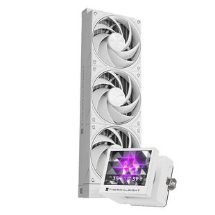利民STREAM VISION 360 WHITE风擎视界嵌入式冷头SV360水冷散热器