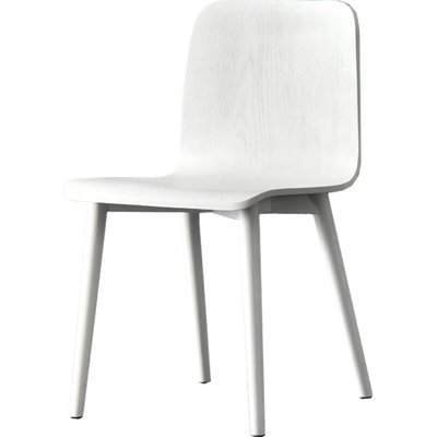 JOLOR白橡木现代简约餐桌椅白色