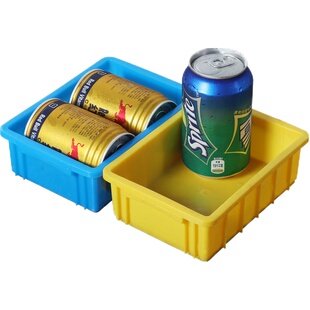 工具收纳箱小号加厚周转箱零件整理箱电子箱塑料盒螺丝配件箱框子