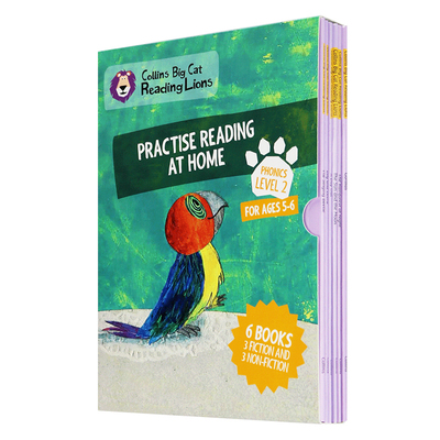 柯林斯大猫分级阅读自然拼读第二级 英文原版绘本 Collins Big Cat 2 Supported Reading 英国剑桥大学国际考试中心推荐阅读用书