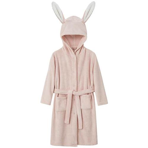 小番薯potatokids儿童浴袍男童浴衣浴巾女童可穿式吸水速干睡袍