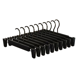 四万公里裤架裤夹家用衣架挂衣二合一无痕防滑防拖地jk裙夹可调节