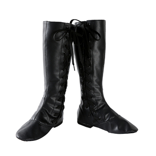 思棠蒙古舞马靴女藏族男舞蹈鞋爵士舞高筒靴蒙古靴子演出鞋民族舞