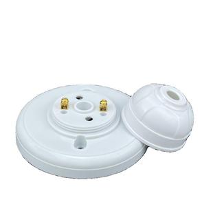 吊线盒线令接线盒塑料吊灯工程工厂抗老化86盒灯头座配件10公分