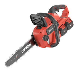大有4556锂电锯木工多功能电链锯充电式手持户外伐木锯切割木材