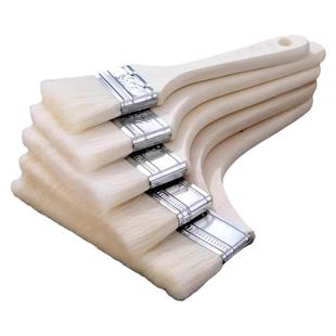 纯羊毛刷工业用软毛刷水性油漆涂料油刷乳胶漆刷尼龙小刷子不掉毛