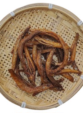 油炸小泥鳅干农家干货下饭酒菜