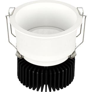 特里斯汀 筒灯led天花灯吊顶嵌入式厨房阳台走廊7.5cm孔灯60度T56