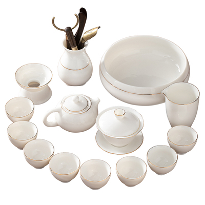 品茗杯主人单杯陶瓷羊脂玉