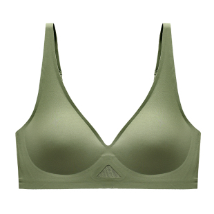 无痕软支撑内衣女小胸聚拢收副乳防下垂上托美背薄款性感少女文胸