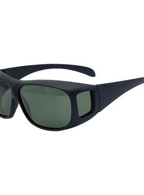 偏光防紫外线大框简约通用套近视