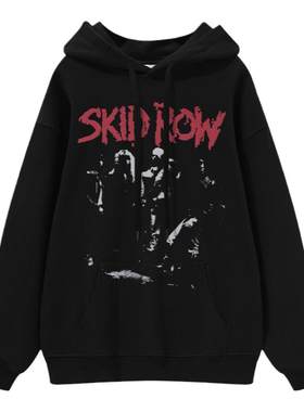 SKIDROW摇滚乐队数码直喷卫衣