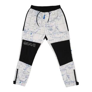 DEVIL NUT潮牌 恶魔 21秋冬新款男女贴块休闲裤卫裤 地球海洋 ATO