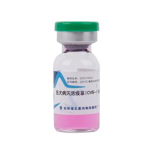 狗狗狂犬疫苗成年犬幼犬宠物通用猫咪预防狂犬病灭活疫苗单支育苗