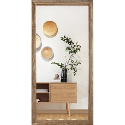 BOLEN复古实木穿衣镜原始结巴感