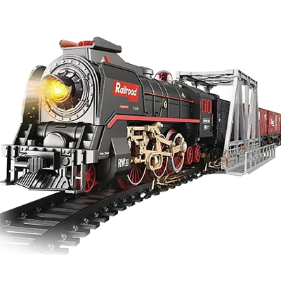 蒸汽火车遥控电动轨道模型
