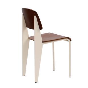 居美优家居实木餐椅Standard chair中古奶油风椅子家用靠背餐桌椅