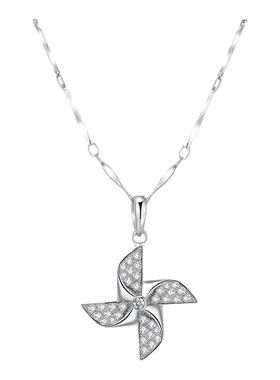 伊泰莲娜风车S925银女不易过敏