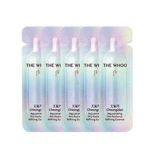 【会员好价】Whoo后天气丹光耀焕活细致精华露1ml*5非卖品