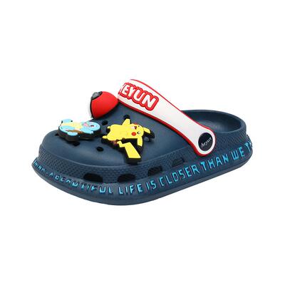 男童夏季防滑洞洞鞋儿童拖鞋