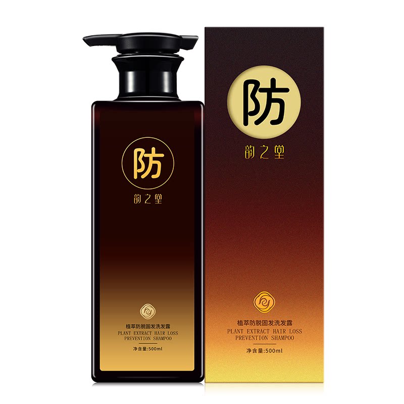 韵之堂植萃防脱固发洗发水官方旗舰店生姜去屑控油洗发露顺滑蓬松