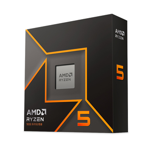 AMD 锐龙5 9600X处理器(R5) 6核12线程加速频率至高5.4GHz盒装CPU