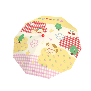 bpb小巧晴雨两用伞便携手动折叠大太阳伞防晒防紫外线女原创遮阳