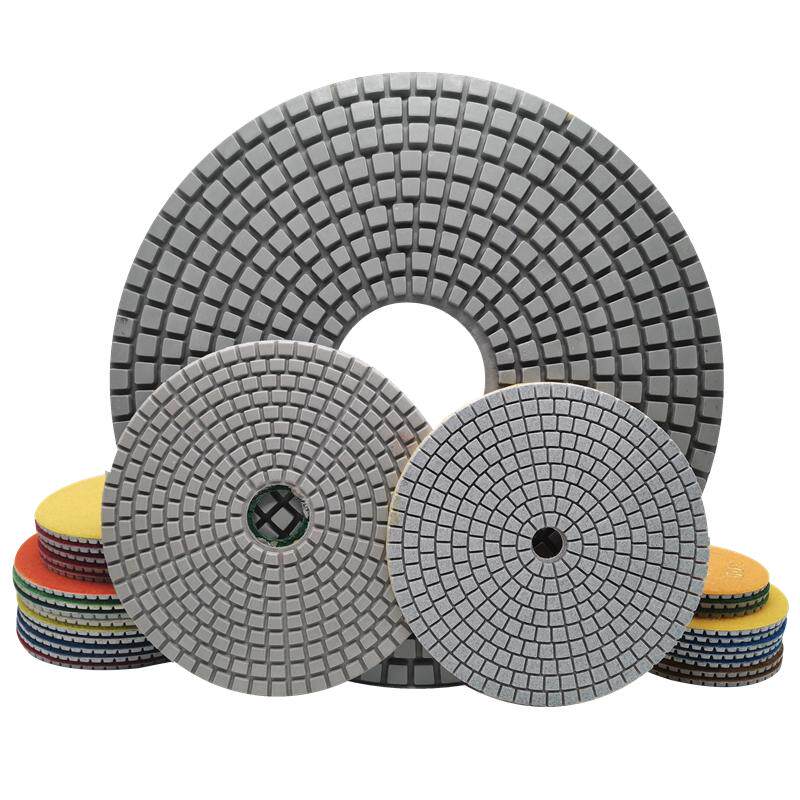 水磨片石材抛光片125mm150mm180mm5寸6寸7寸8寸水磨片地面翻新片