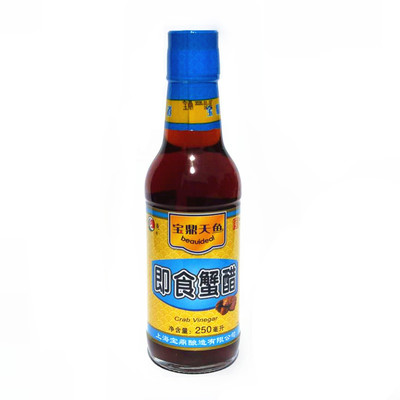 宝鼎天鱼即食蟹醋250ml