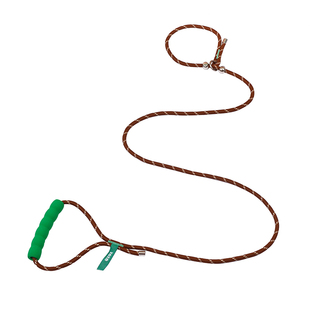 zeze狗狗p绳p链赛级防爆冲可调节中小型犬外出遛狗训导训犬牵引绳