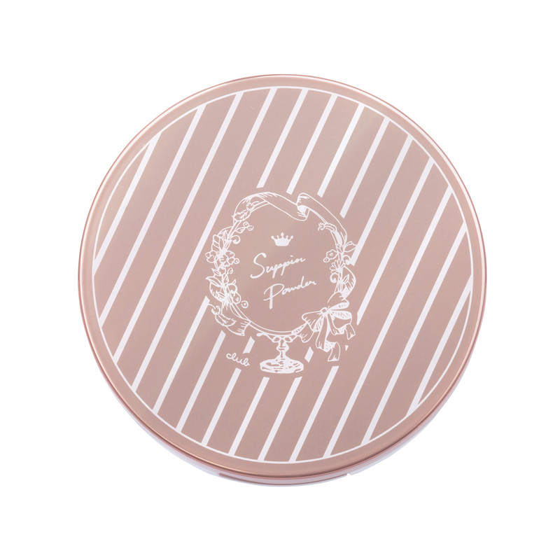 Club日本晚安粉蜜粉饼素颜定妆自然随身便携12g