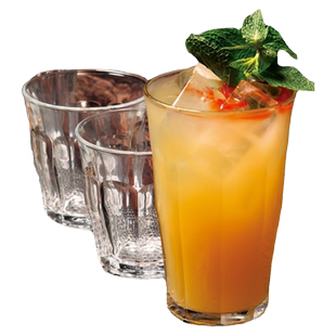 进口多莱斯法国透明玻璃短笛澳白杯子浓缩美式拿铁杯dirty咖啡杯