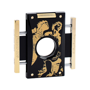 美国Prometheus普罗米修斯雪茄剪火神限量款600个双刃同步剪切