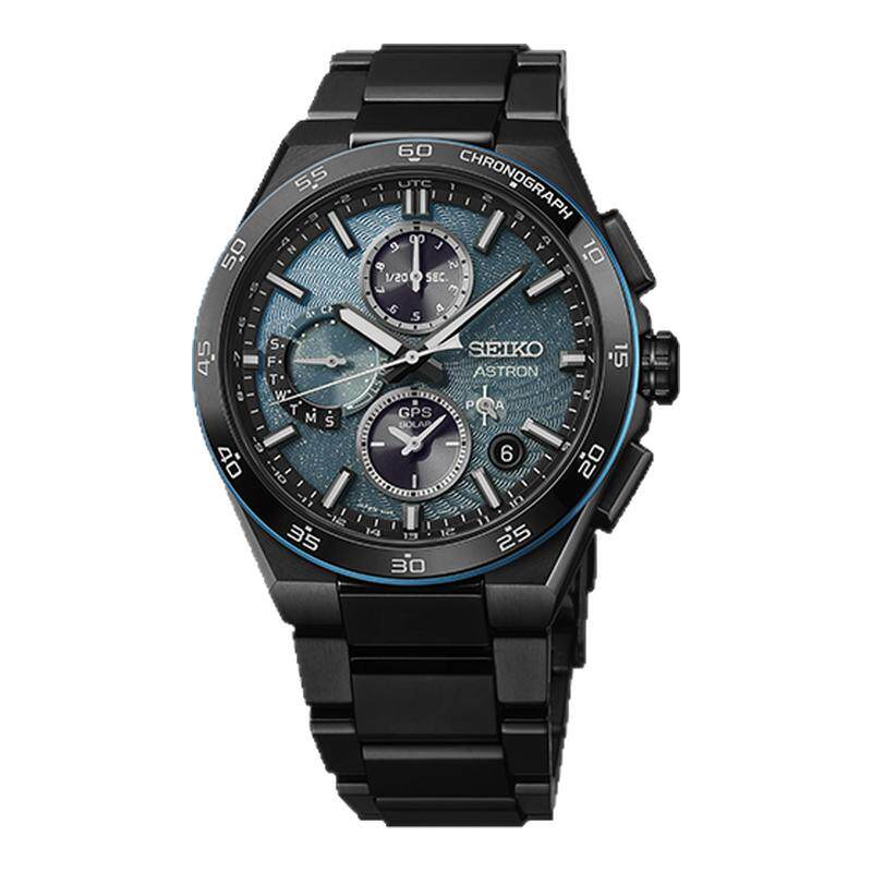 【限量款新品】SEIKO精工手表GPS卫星定位太阳电能石英腕表