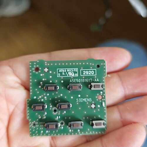溢价-S7-1500系列CPU按键板 适用于516-3AP0