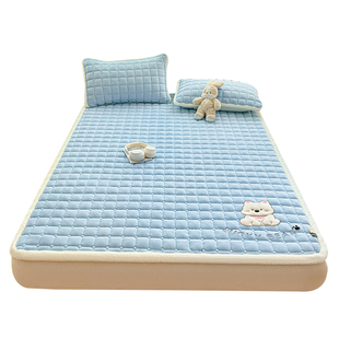 床垫冬季加厚保暖垫子软垫家用卧室珊瑚牛奶绒床褥垫褥子铺底垫被