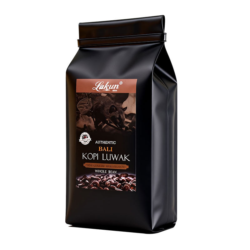印尼原装进口巴厘岛猫屎咖啡豆250g*2袋组合麝香猫咖啡官方旗舰店