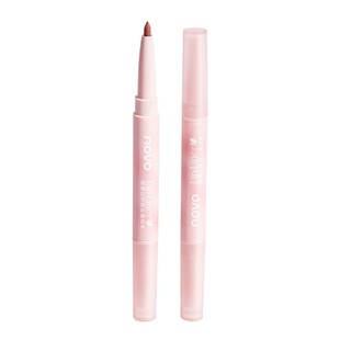 NOVO双头一体唇线笔防水持久不掉色口红笔哑光肉桂色自然饱满气质