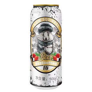 【正品】雪地鼠果味烈性啤酒车厘子味女士精酿啤酒高度啤酒送杯子