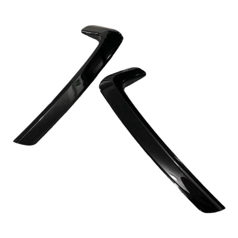 宝马22-26款ix3蓝色改色外观獠牙后扰流板后唇尿不湿盖黑化套件