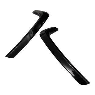 宝马22-26款ix3蓝色改色外观獠牙后扰流板后唇尿不湿盖黑化套件