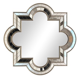 法式装饰镜现代壁炉壁挂镜子异形化妆镜卧室梳妆镜镜面卫浴镜现货