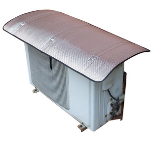 空调外机保护罩防雨防晒磁吸免安装挡雨板防尘罩雨罩遮雨棚隔热板