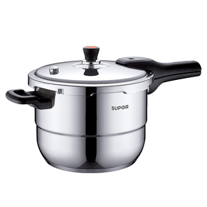 苏泊尔高压锅304不锈钢压力锅防爆家用2-3-4-5-6人燃气电磁炉通用