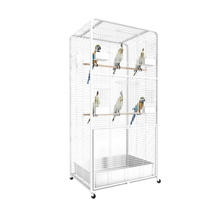 生态观赏鸟笼灰机鸟笼子大号家用虎皮鹦鹉笼子鸟别墅大型玄凤八哥