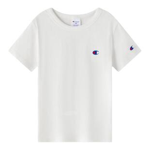 Champion冠军26夏新款男女大小童亲子纯棉百搭基础纯色短袖T恤