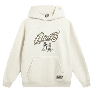 李宁男子反伍BADFIVE宽松套头连帽卫衣2026春季新品上衣AWDW025