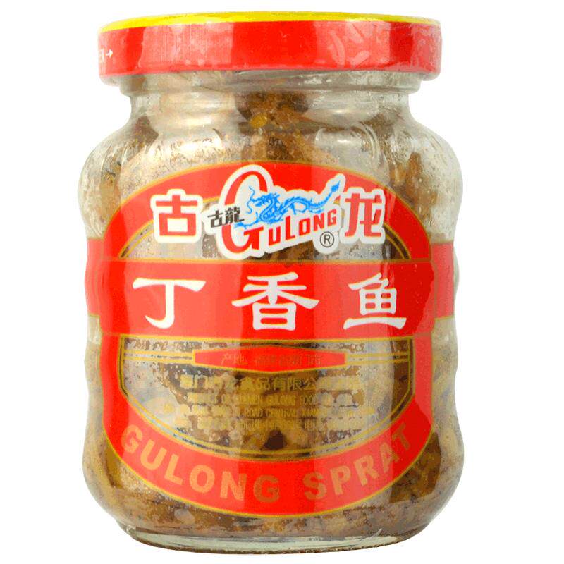 古龙丁香鱼罐头110g油香银鱼鱼类罐头